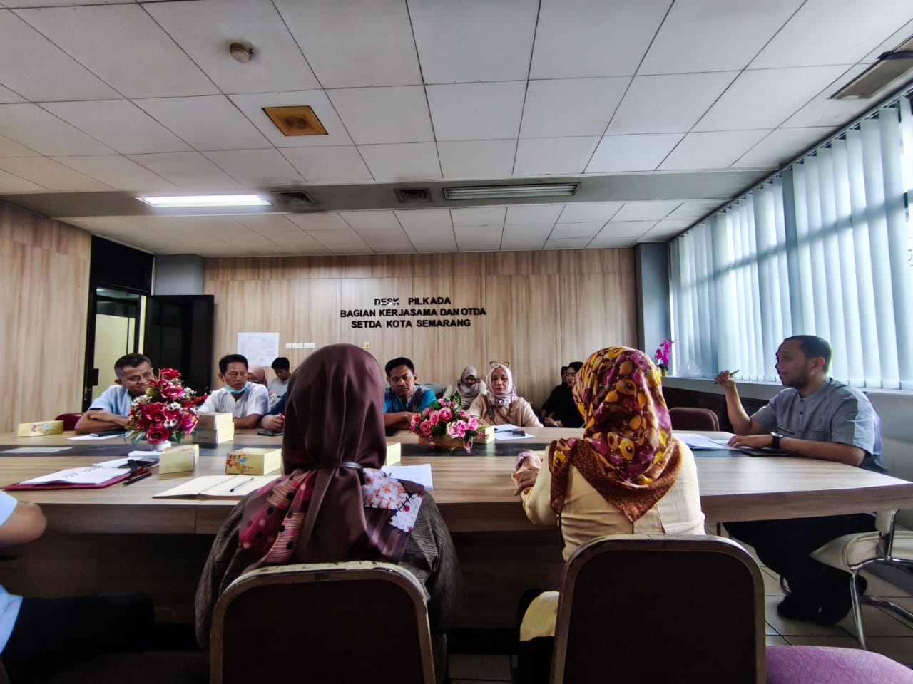 Sosialisasi Penyusunan Draft Peraturan Wali Kota Semarang tentang Pendelegasian Sebagian Kewenangan kepada Camat